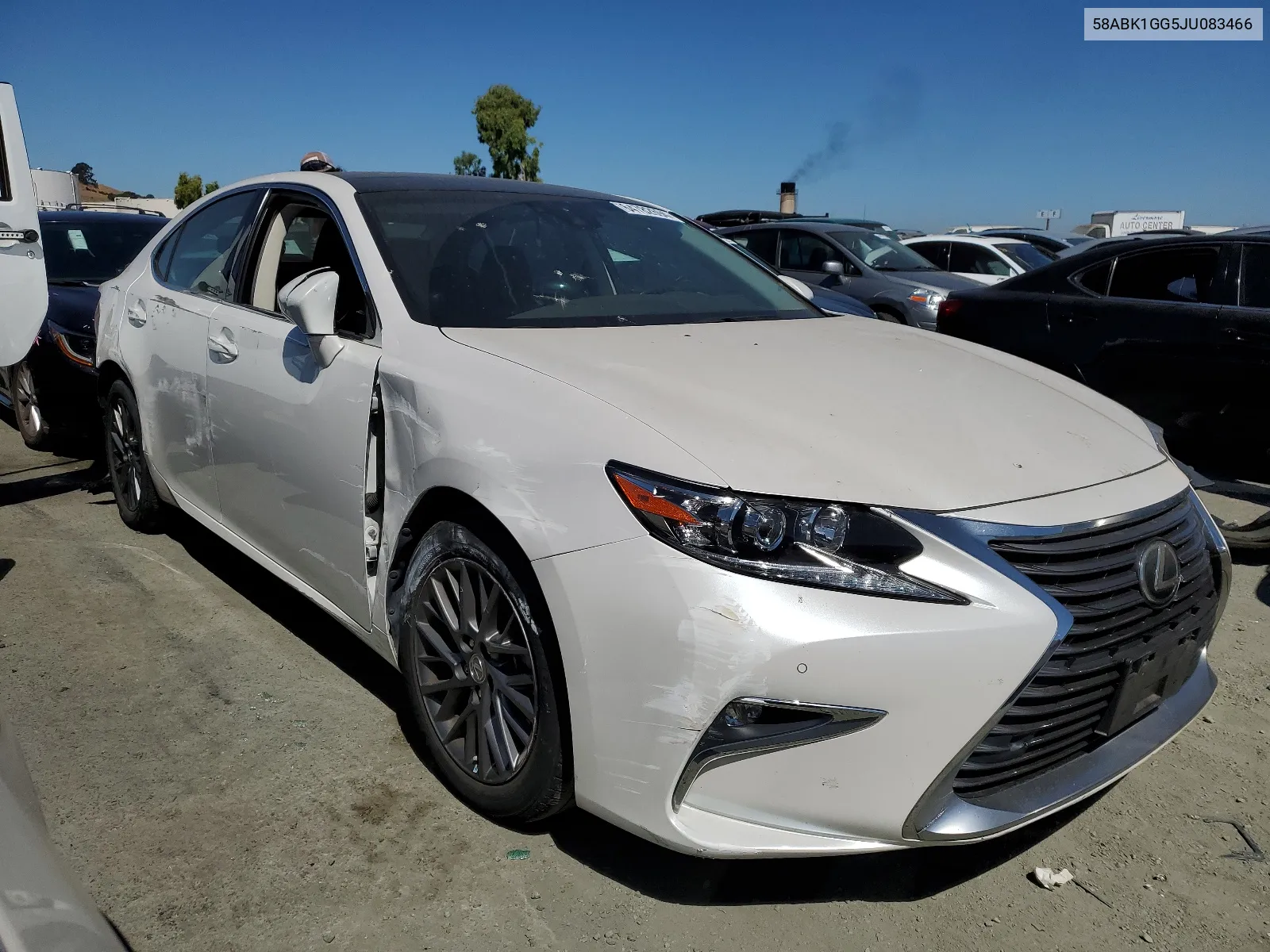 2018 Lexus Es 350 VIN: 58ABK1GG5JU083466 Lot: 64782694