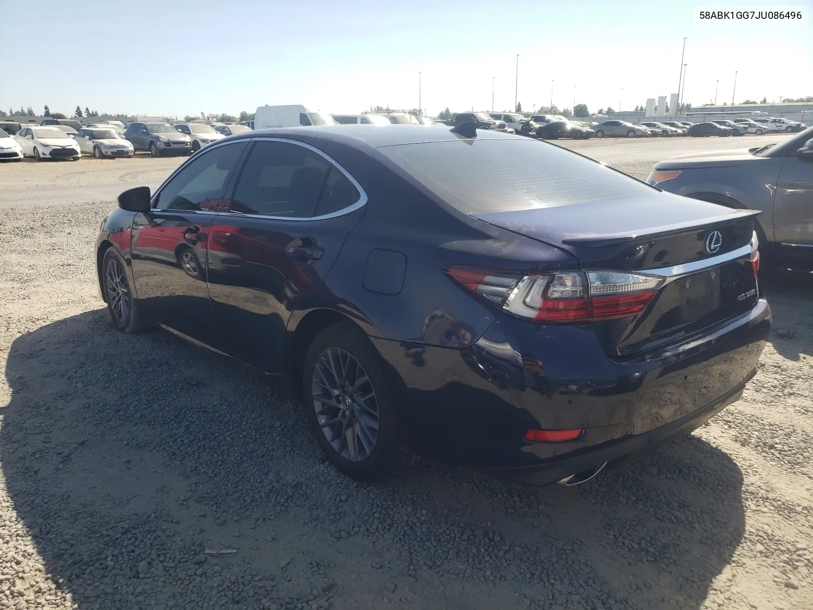 2018 Lexus Es 350 VIN: 58ABK1GG7JU086496 Lot: 66580444