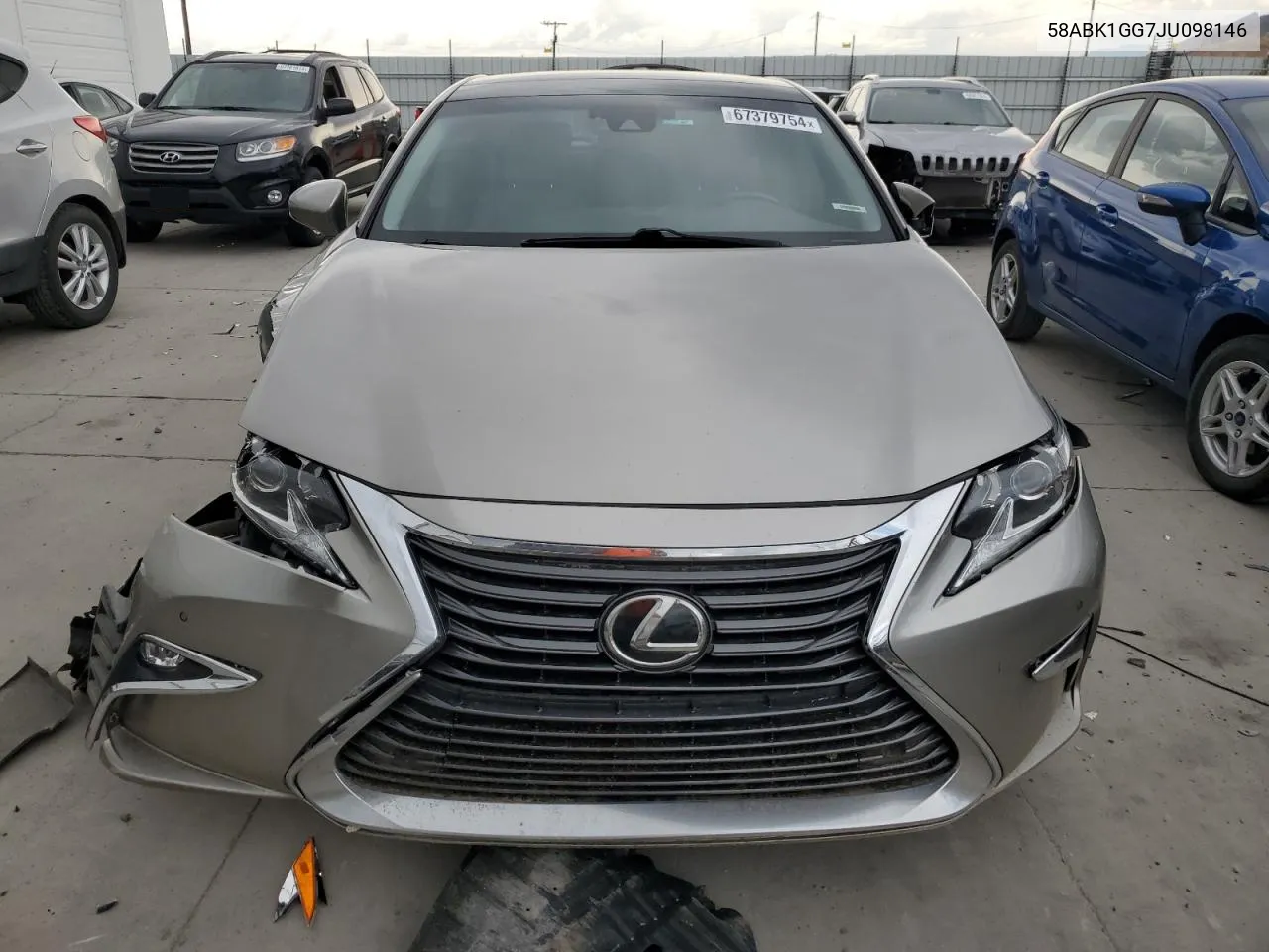 2018 Lexus Es 350 VIN: 58ABK1GG7JU098146 Lot: 67379754