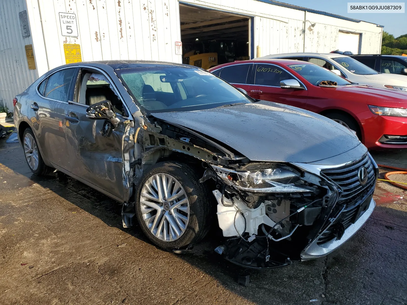 2018 Lexus Es 350 VIN: 58ABK1GG9JU087309 Lot: 67459104