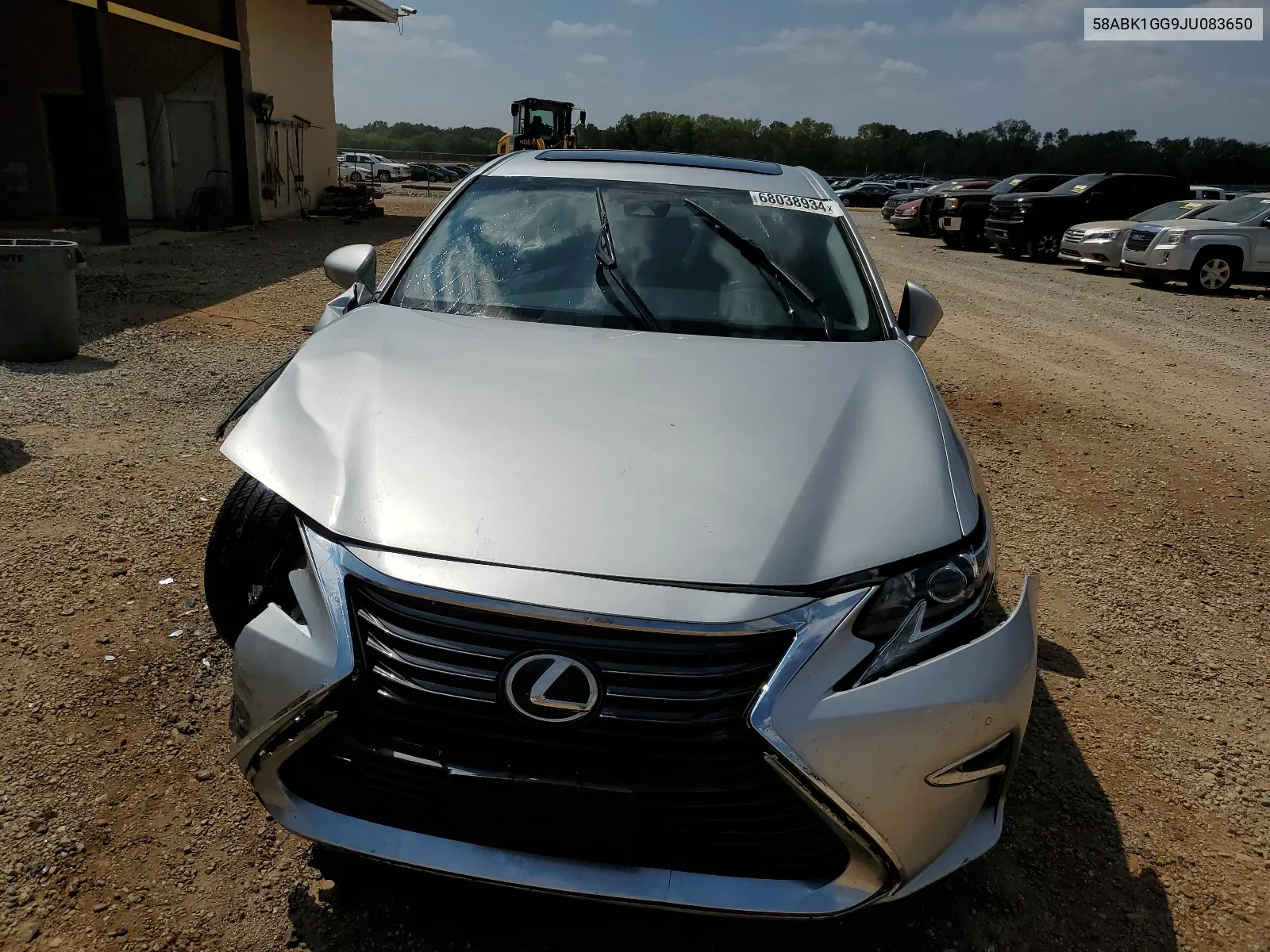 58ABK1GG9JU083650 2018 Lexus Es 350