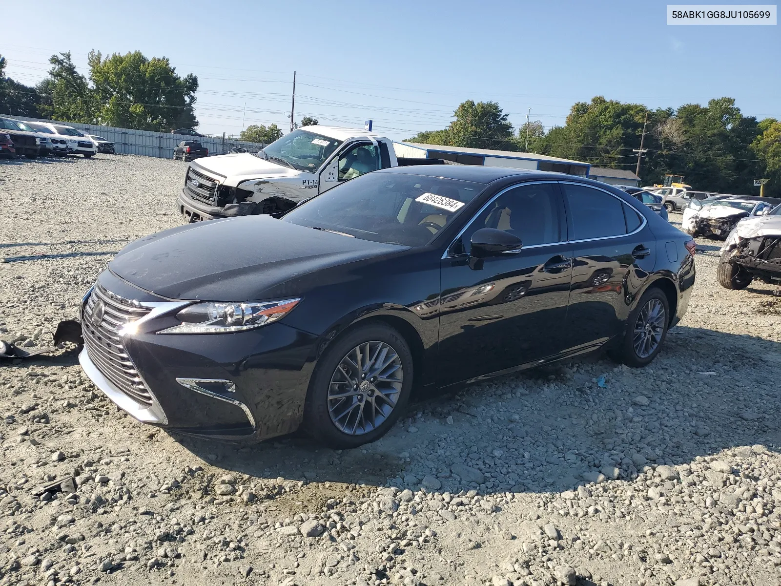 58ABK1GG8JU105699 2018 Lexus Es 350