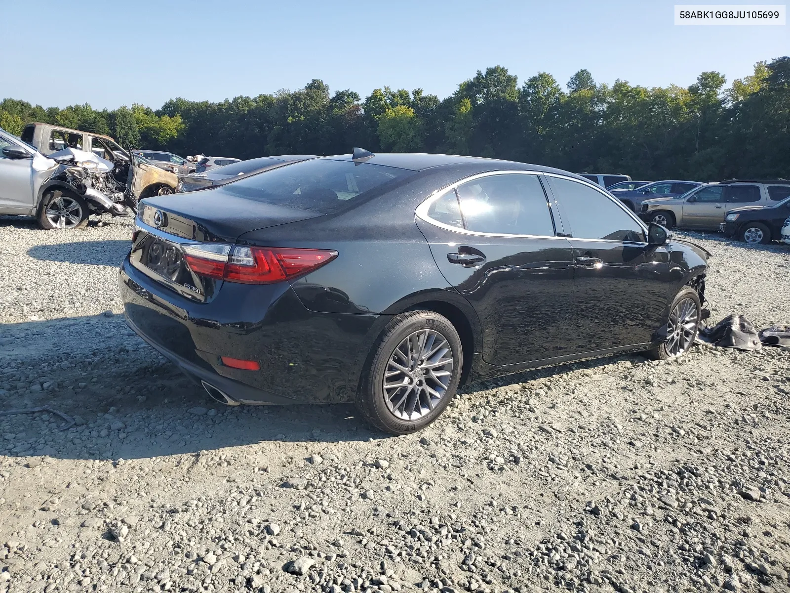 58ABK1GG8JU105699 2018 Lexus Es 350