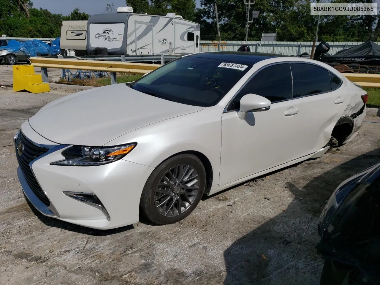 58ABK1GG9JU085365 2018 Lexus Es 350