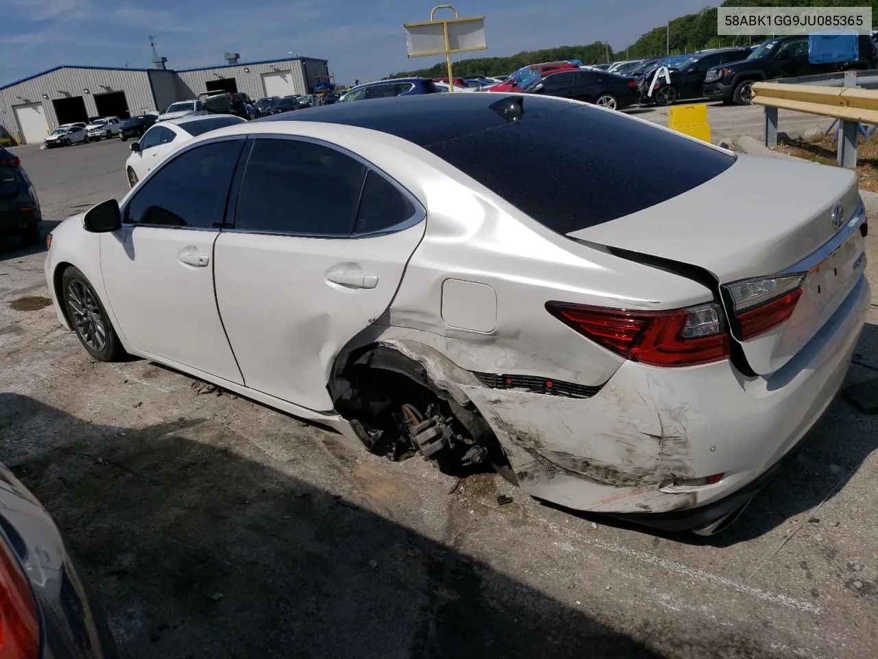 58ABK1GG9JU085365 2018 Lexus Es 350