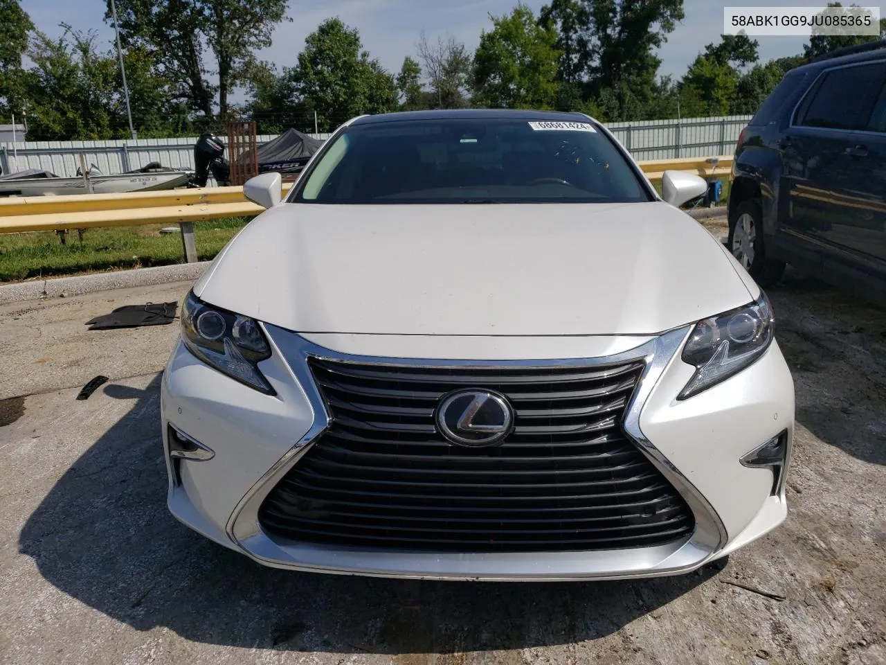 2018 Lexus Es 350 VIN: 58ABK1GG9JU085365 Lot: 68681424