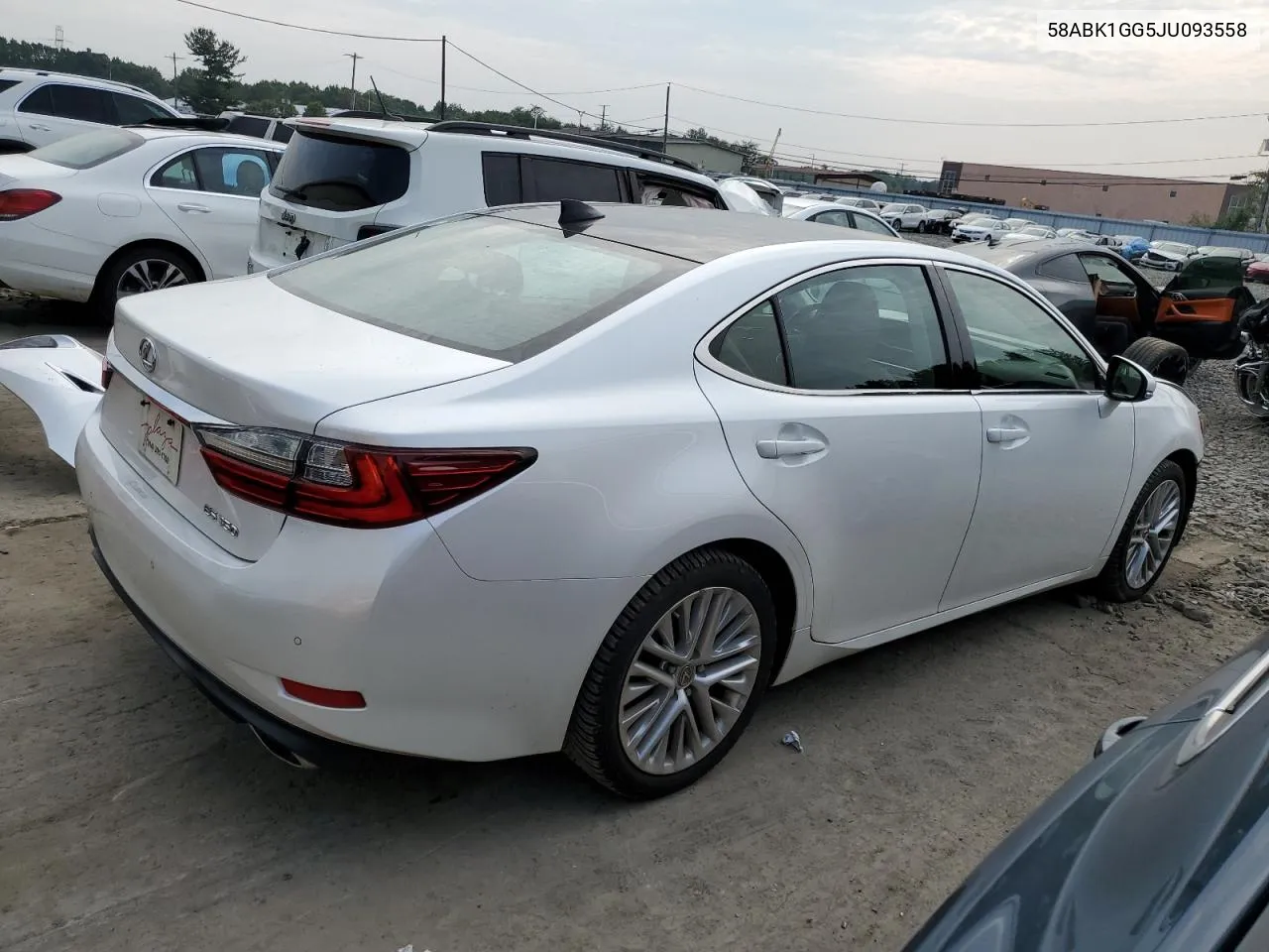 58ABK1GG5JU093558 2018 Lexus Es 350