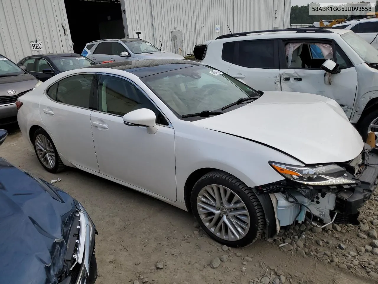 58ABK1GG5JU093558 2018 Lexus Es 350