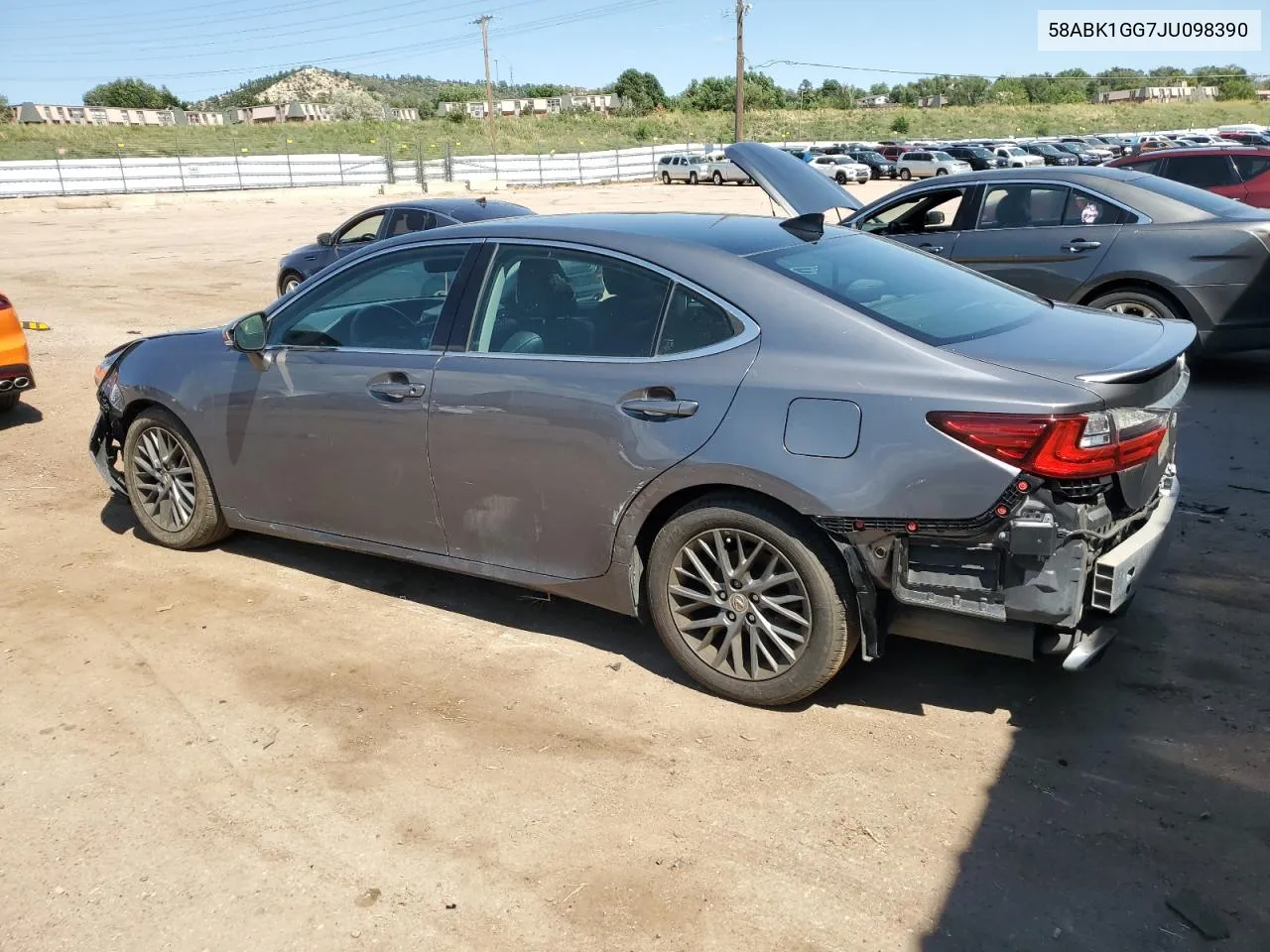 2018 Lexus Es 350 VIN: 58ABK1GG7JU098390 Lot: 69232724