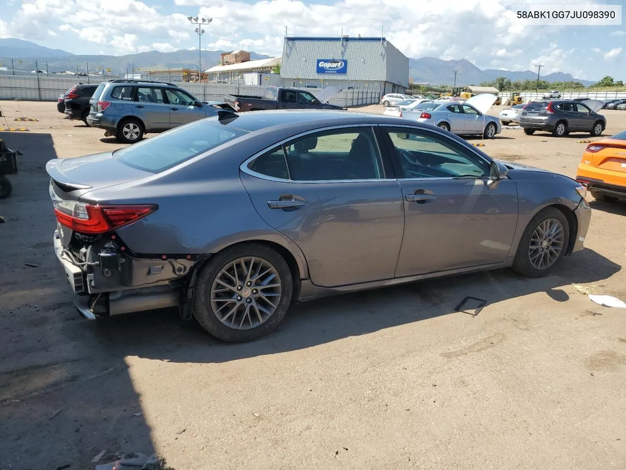 2018 Lexus Es 350 VIN: 58ABK1GG7JU098390 Lot: 69232724