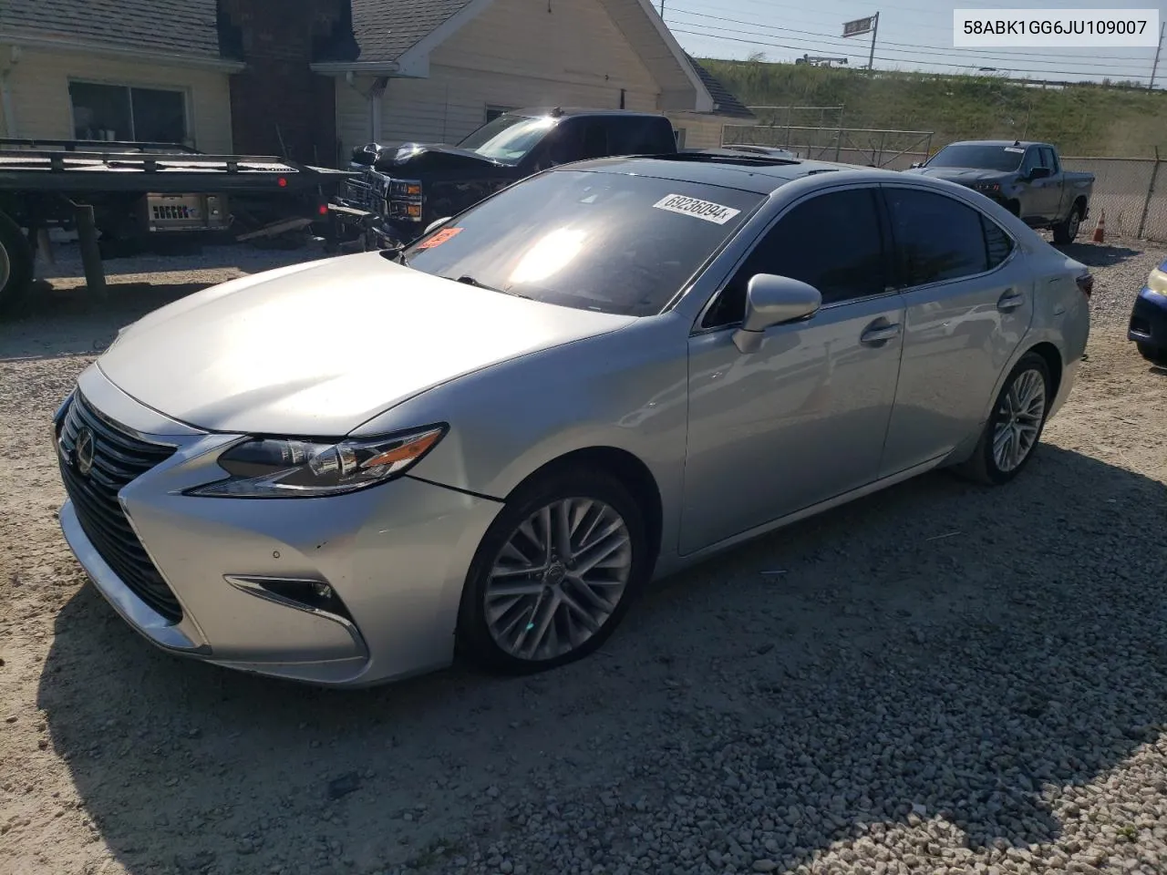 58ABK1GG6JU109007 2018 Lexus Es 350