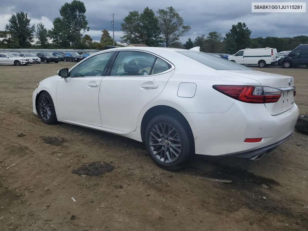 2018 Lexus Es 350 VIN: 58ABK1GG1JU115281 Lot: 70294484