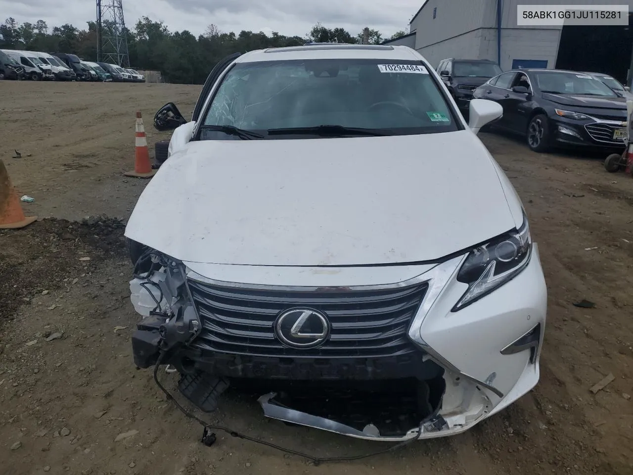 58ABK1GG1JU115281 2018 Lexus Es 350