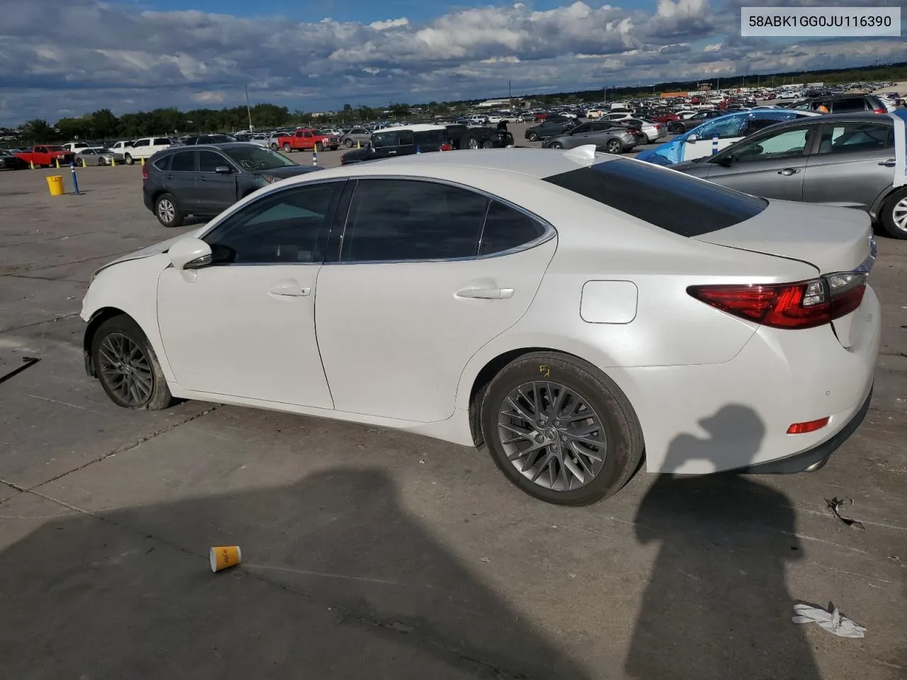 58ABK1GG0JU116390 2018 Lexus Es 350