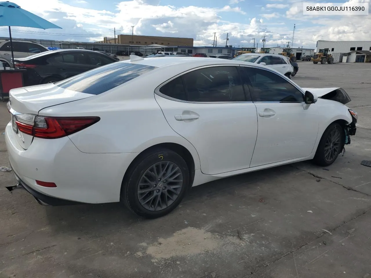 58ABK1GG0JU116390 2018 Lexus Es 350