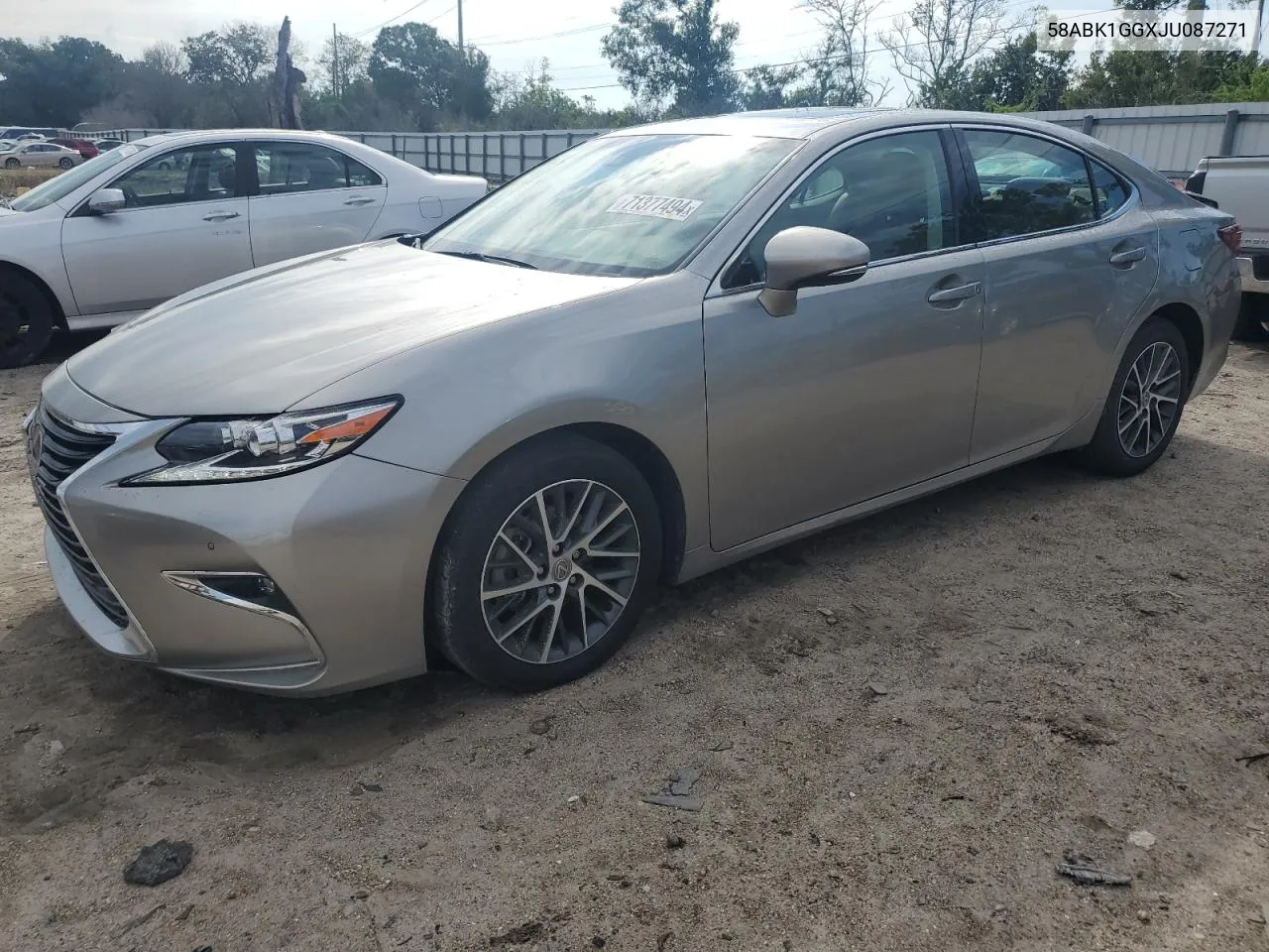 58ABK1GGXJU087271 2018 Lexus Es 350