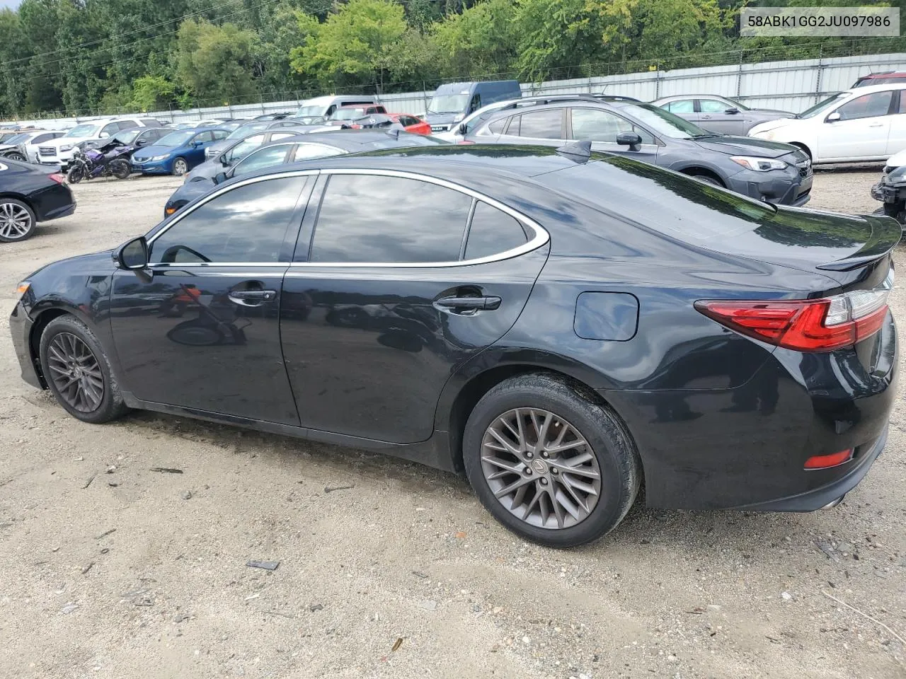 58ABK1GG2JU097986 2018 Lexus Es 350