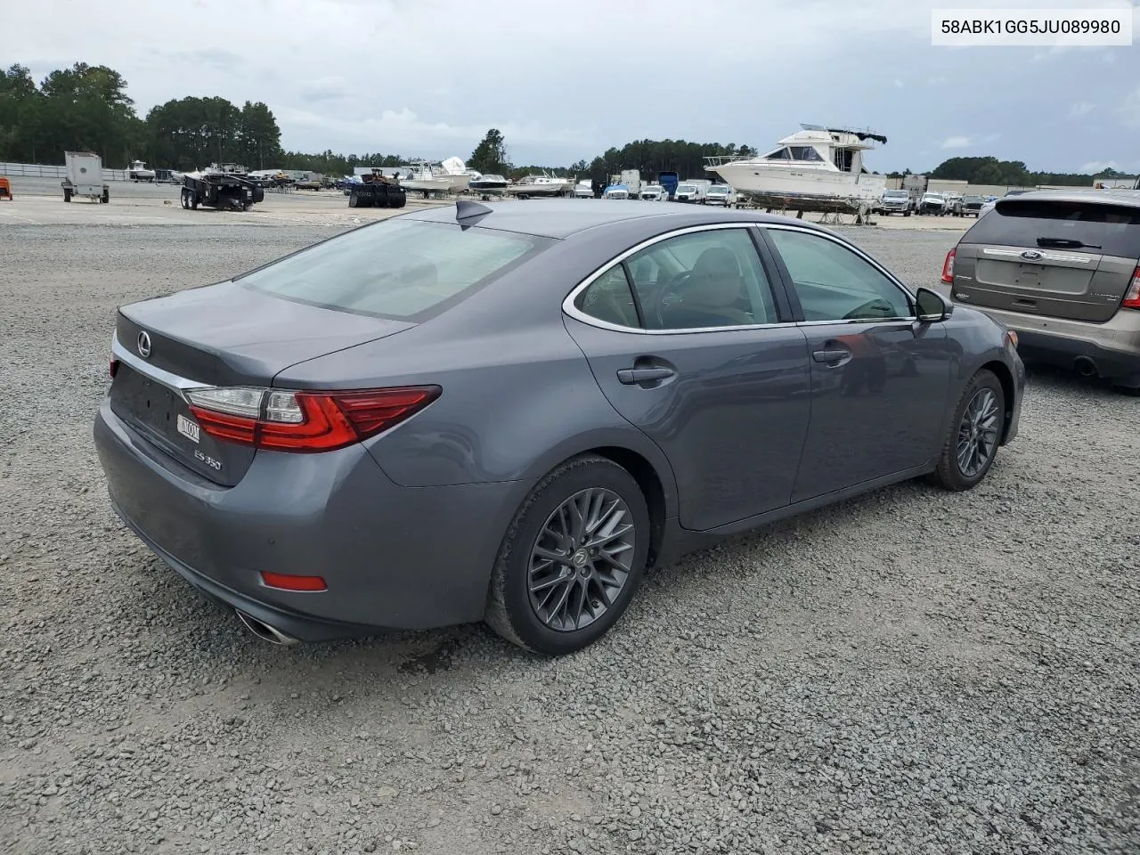 2018 Lexus Es 350 VIN: 58ABK1GG5JU089980 Lot: 73240534