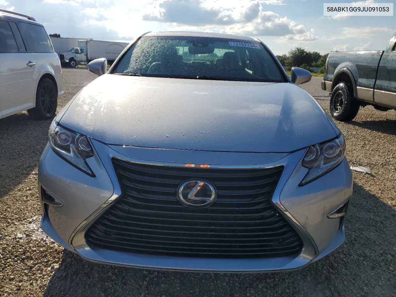 2018 Lexus Es 350 VIN: 58ABK1GG9JU091053 Lot: 73762234