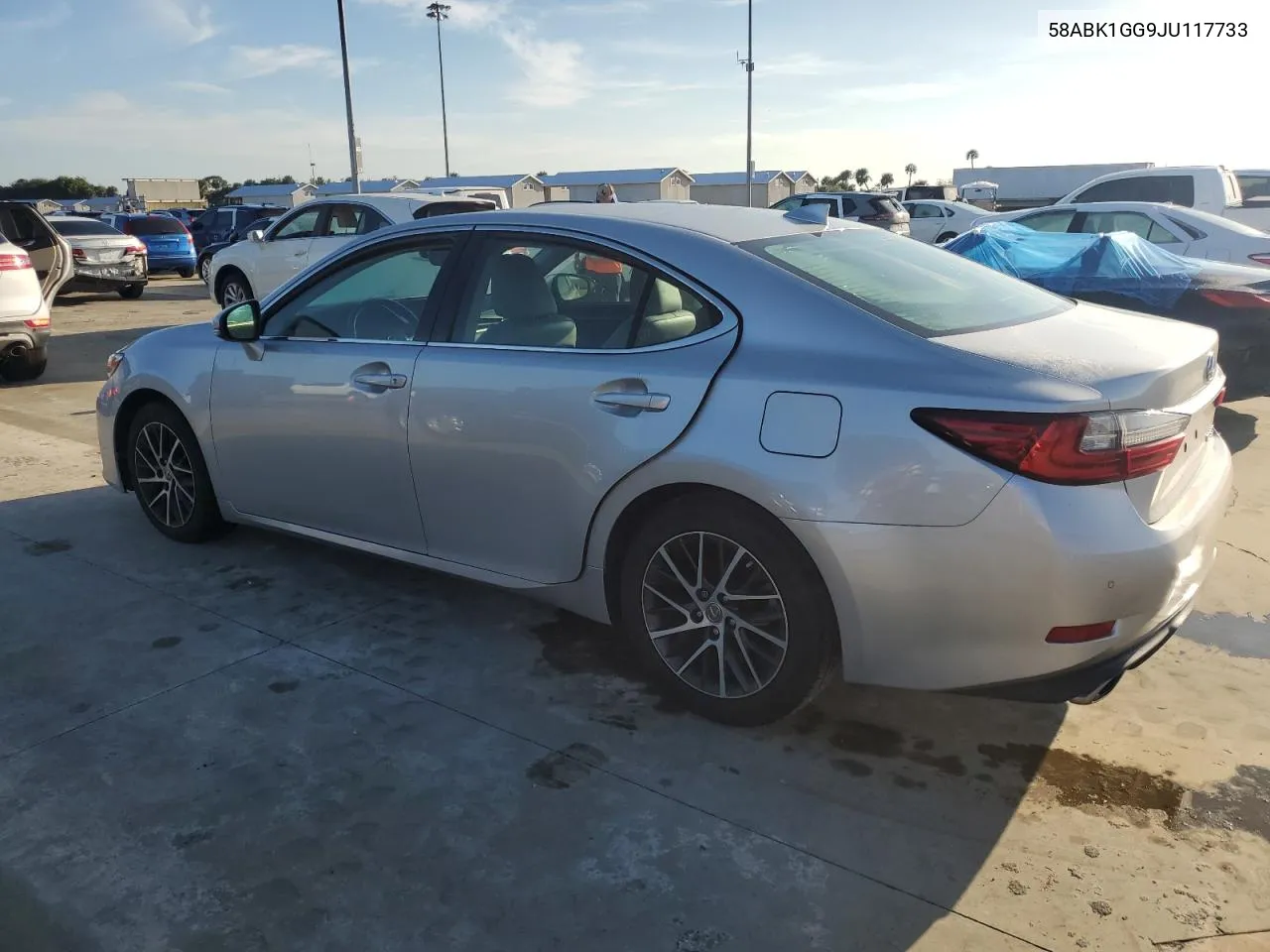 2018 Lexus Es 350 VIN: 58ABK1GG9JU117733 Lot: 73839604