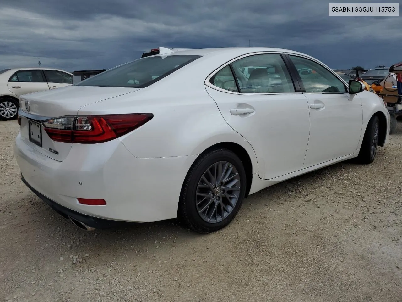 2018 Lexus Es 350 VIN: 58ABK1GG5JU115753 Lot: 74284334