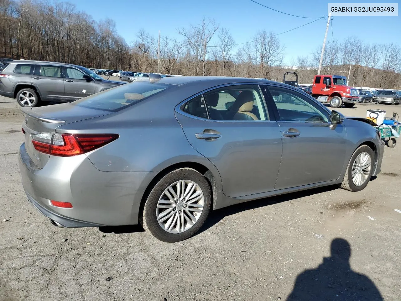 2018 Lexus Es 350 VIN: 58ABK1GG2JU095493 Lot: 80418274