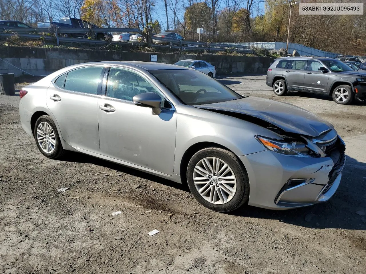 2018 Lexus Es 350 VIN: 58ABK1GG2JU095493 Lot: 80418274