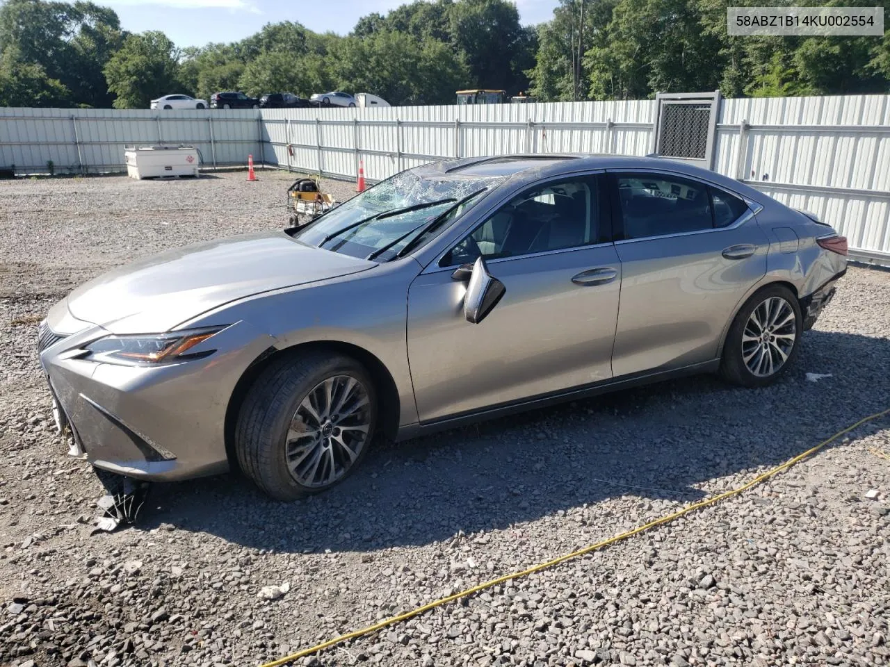 2019 Lexus Es 350 VIN: 58ABZ1B14KU002554 Lot: 55173614