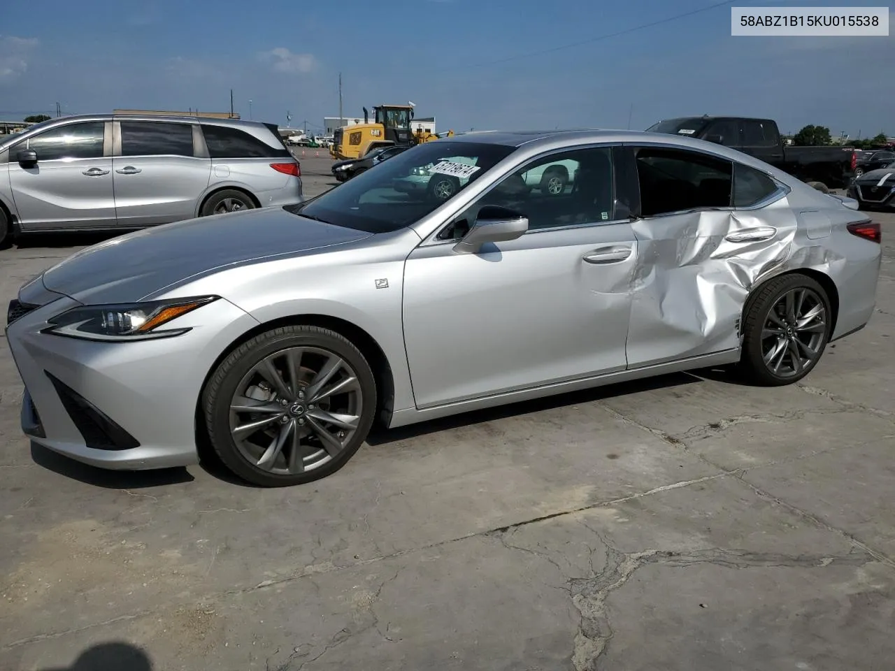 2019 Lexus Es 350 VIN: 58ABZ1B15KU015538 Lot: 57219674