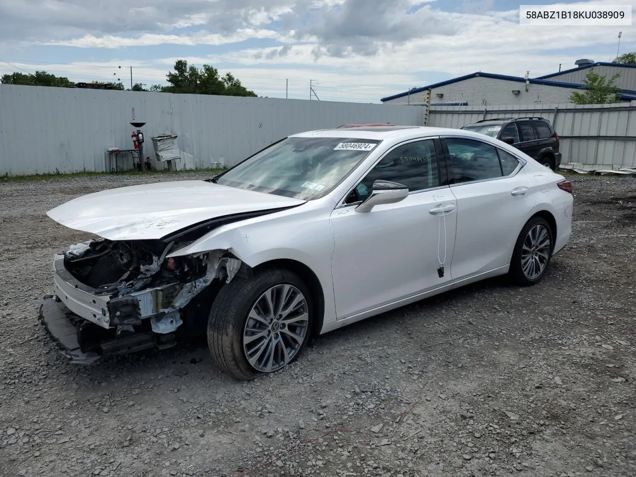 2019 Lexus Es 350 VIN: 58ABZ1B18KU038909 Lot: 58046924