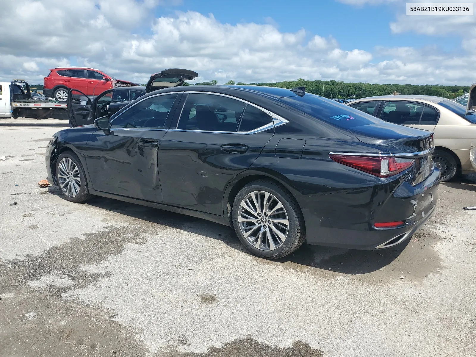 2019 Lexus Es 350 VIN: 58ABZ1B19KU033136 Lot: 60663244