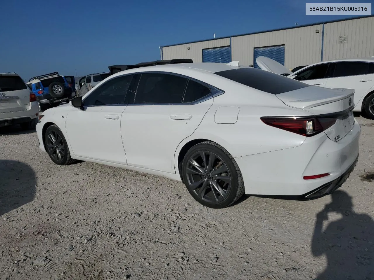 2019 Lexus Es 350 VIN: 58ABZ1B15KU005916 Lot: 61342364