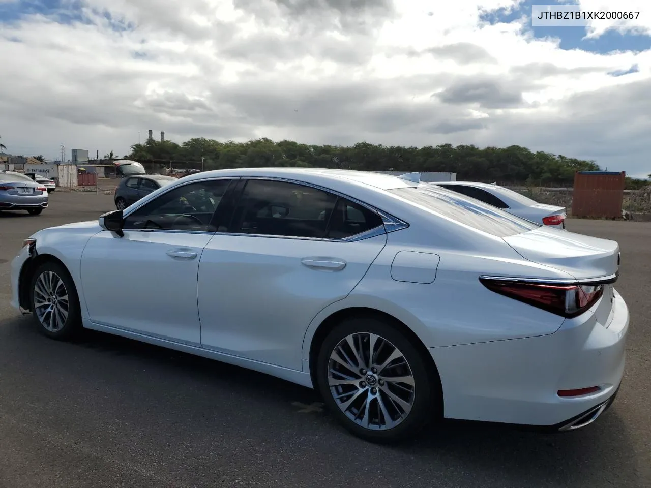 2019 Lexus Es 350 VIN: JTHBZ1B1XK2000667 Lot: 62153354