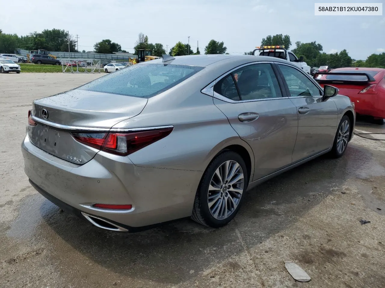 2019 Lexus Es 350 VIN: 58ABZ1B12KU047380 Lot: 63015384