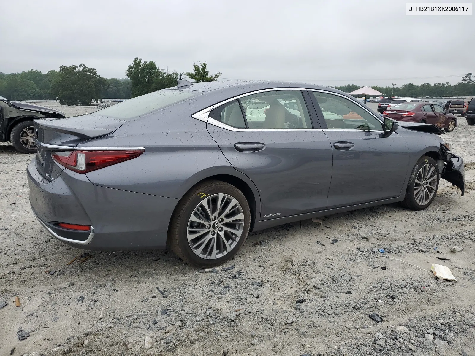 2019 Lexus Es 300H VIN: JTHB21B1XK2006117 Lot: 64794404