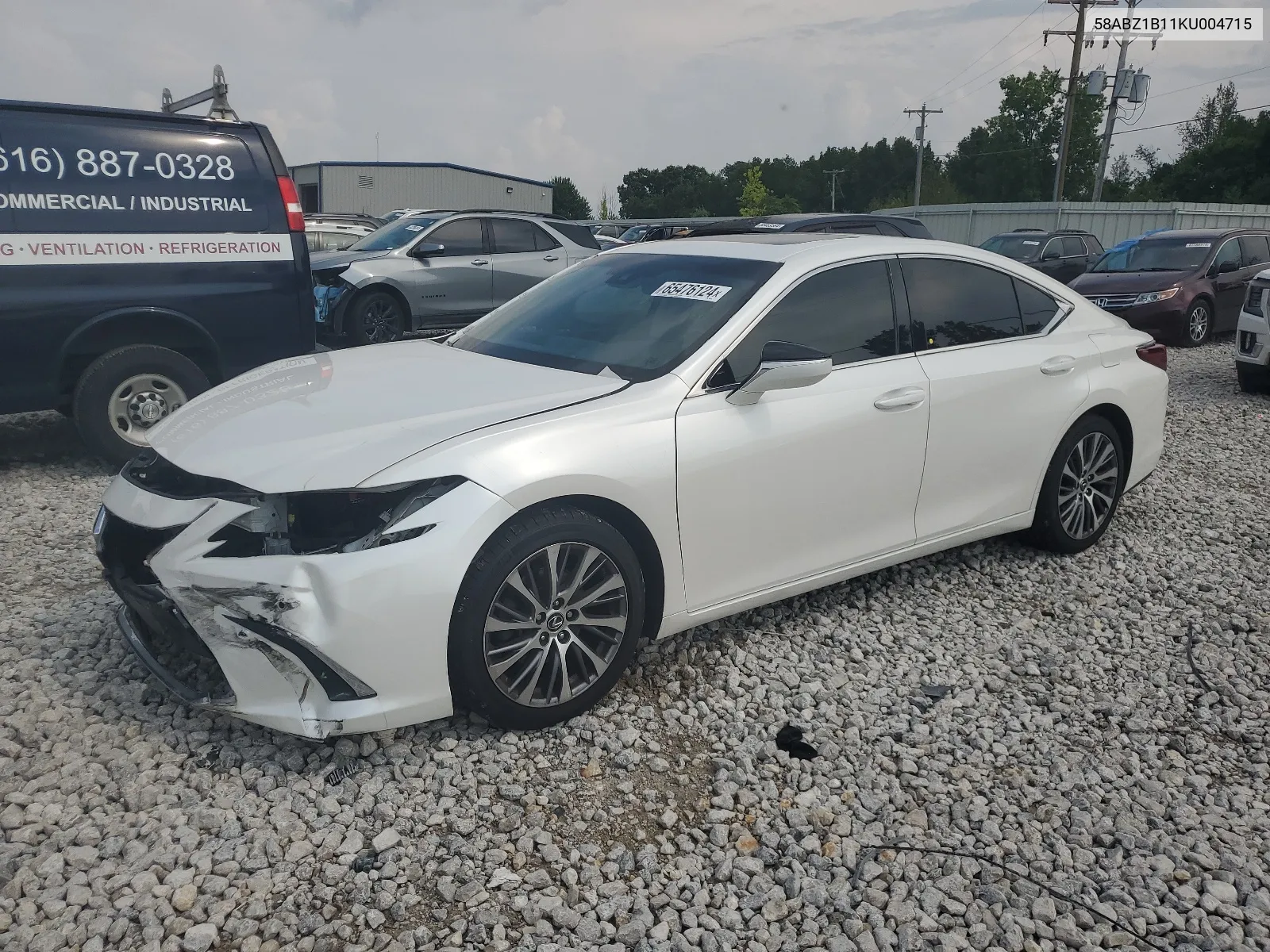 58ABZ1B11KU004715 2019 Lexus Es 350