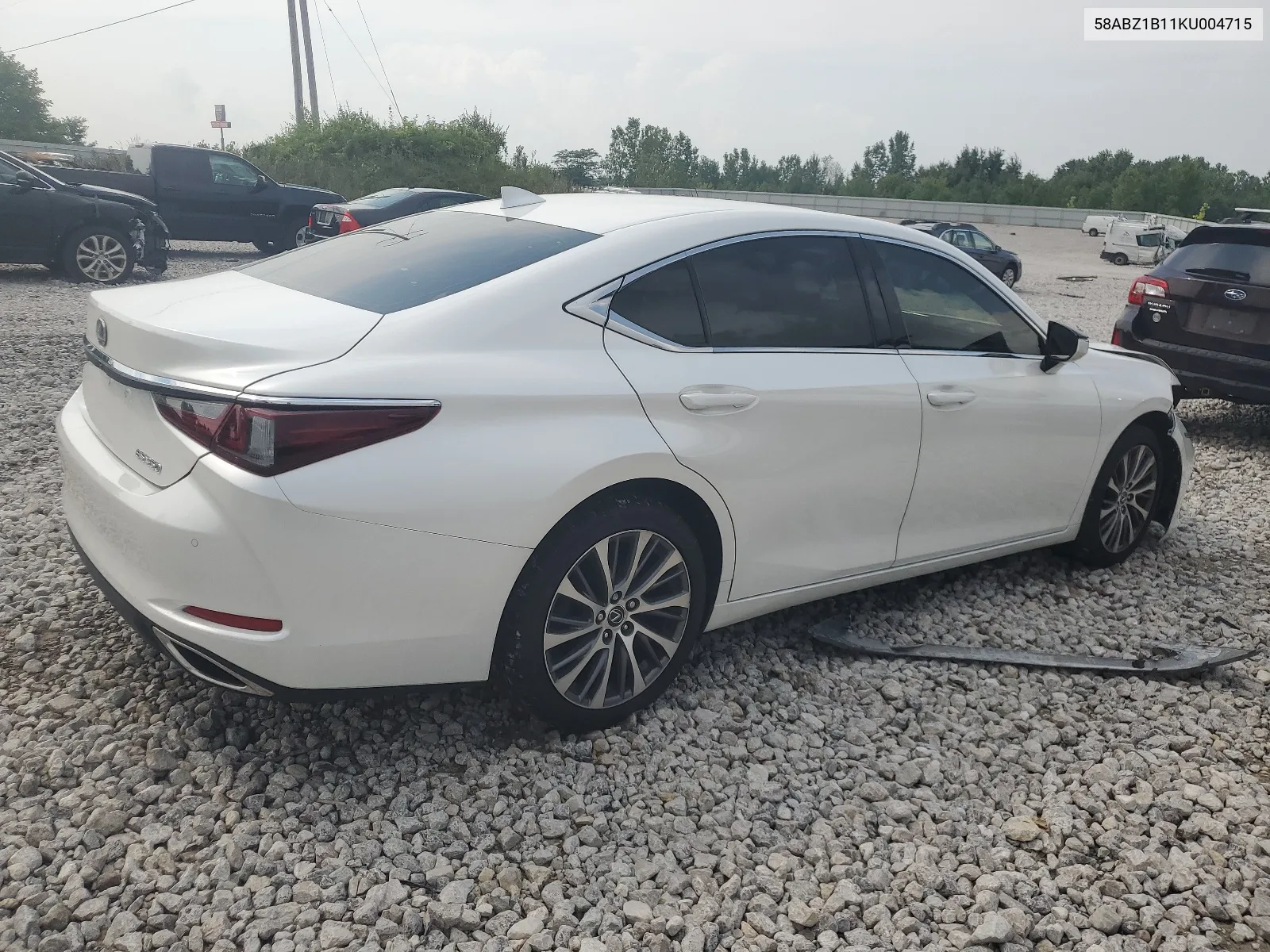 2019 Lexus Es 350 VIN: 58ABZ1B11KU004715 Lot: 65476124