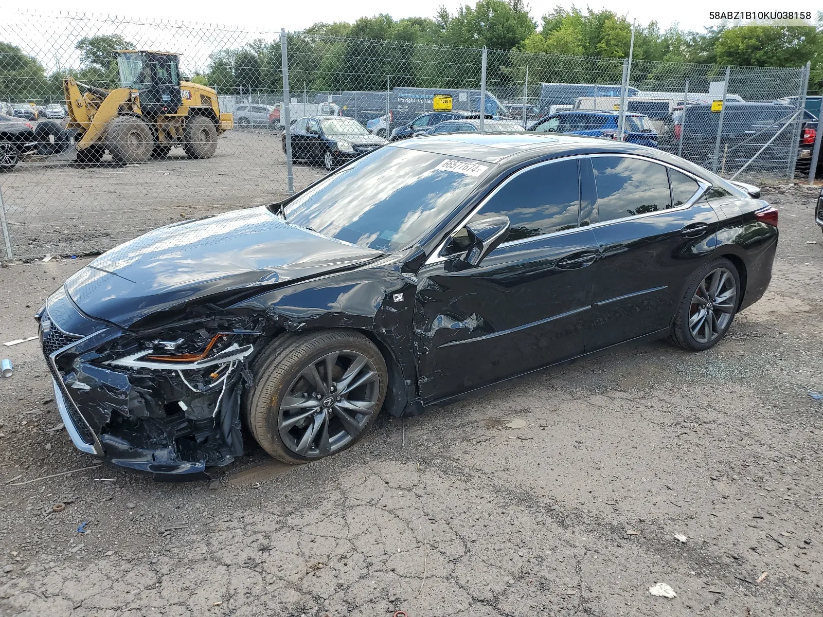 2019 Lexus Es 350 VIN: 58ABZ1B10KU038158 Lot: 66577674