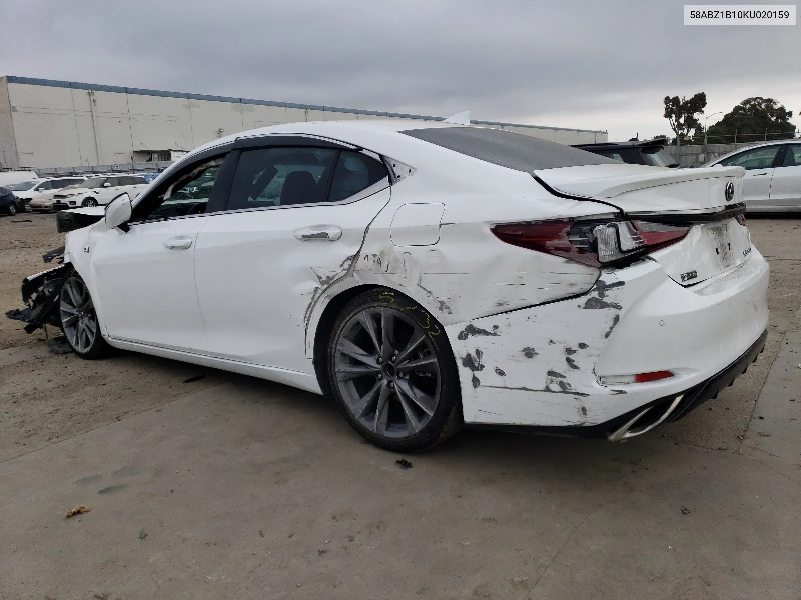 2019 Lexus Es 350 VIN: 58ABZ1B10KU020159 Lot: 66780594