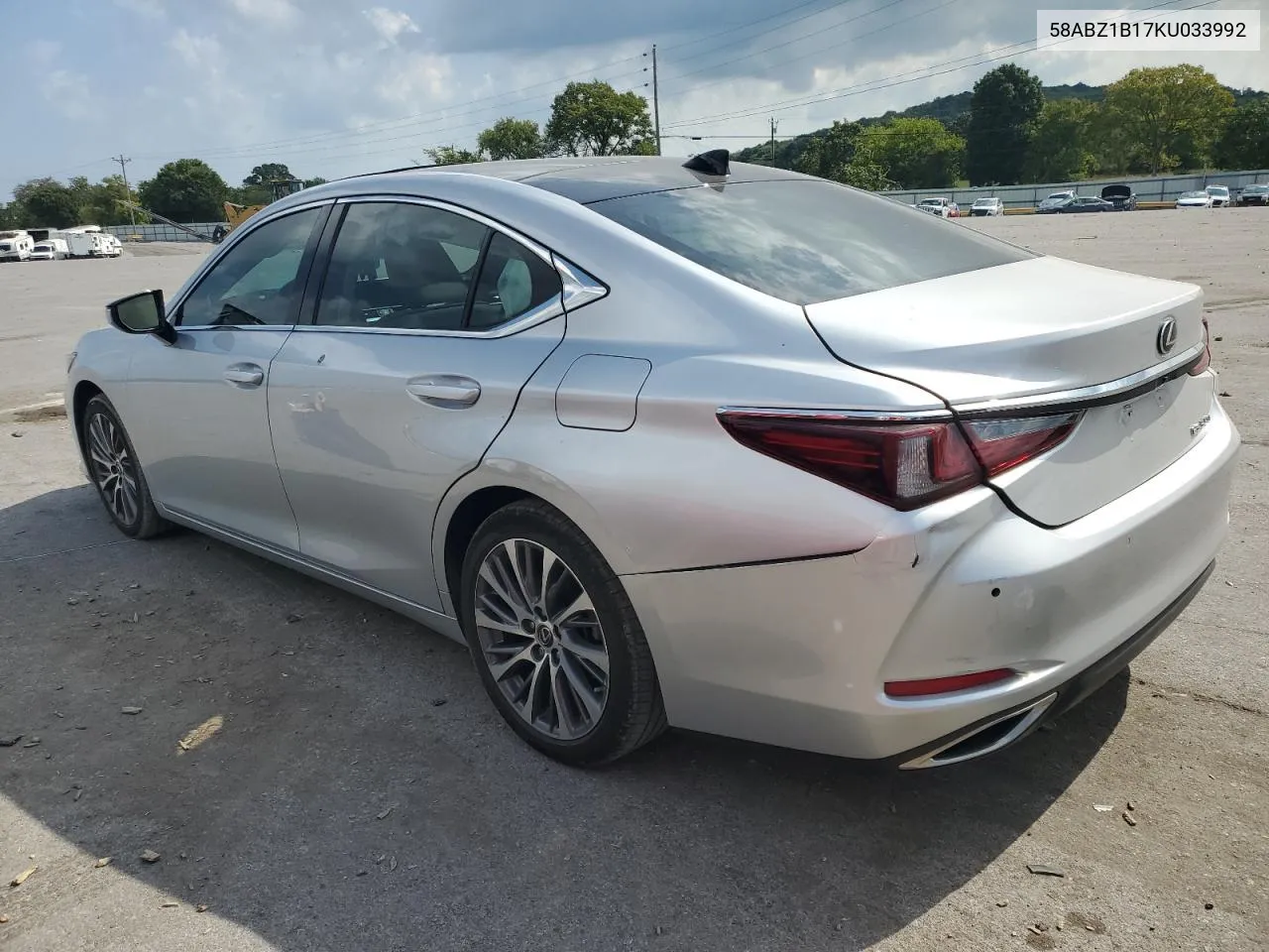 2019 Lexus Es 350 VIN: 58ABZ1B17KU033992 Lot: 68428434