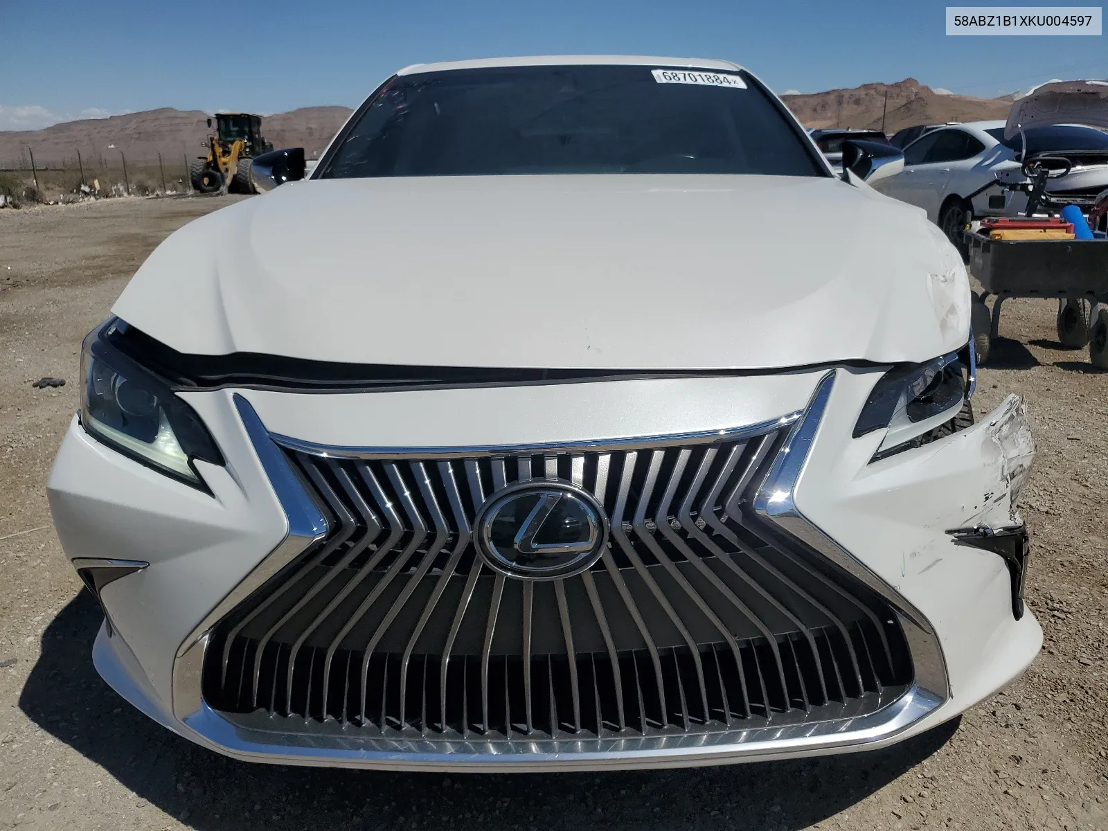 2019 Lexus Es 350 VIN: 58ABZ1B1XKU004597 Lot: 68701884