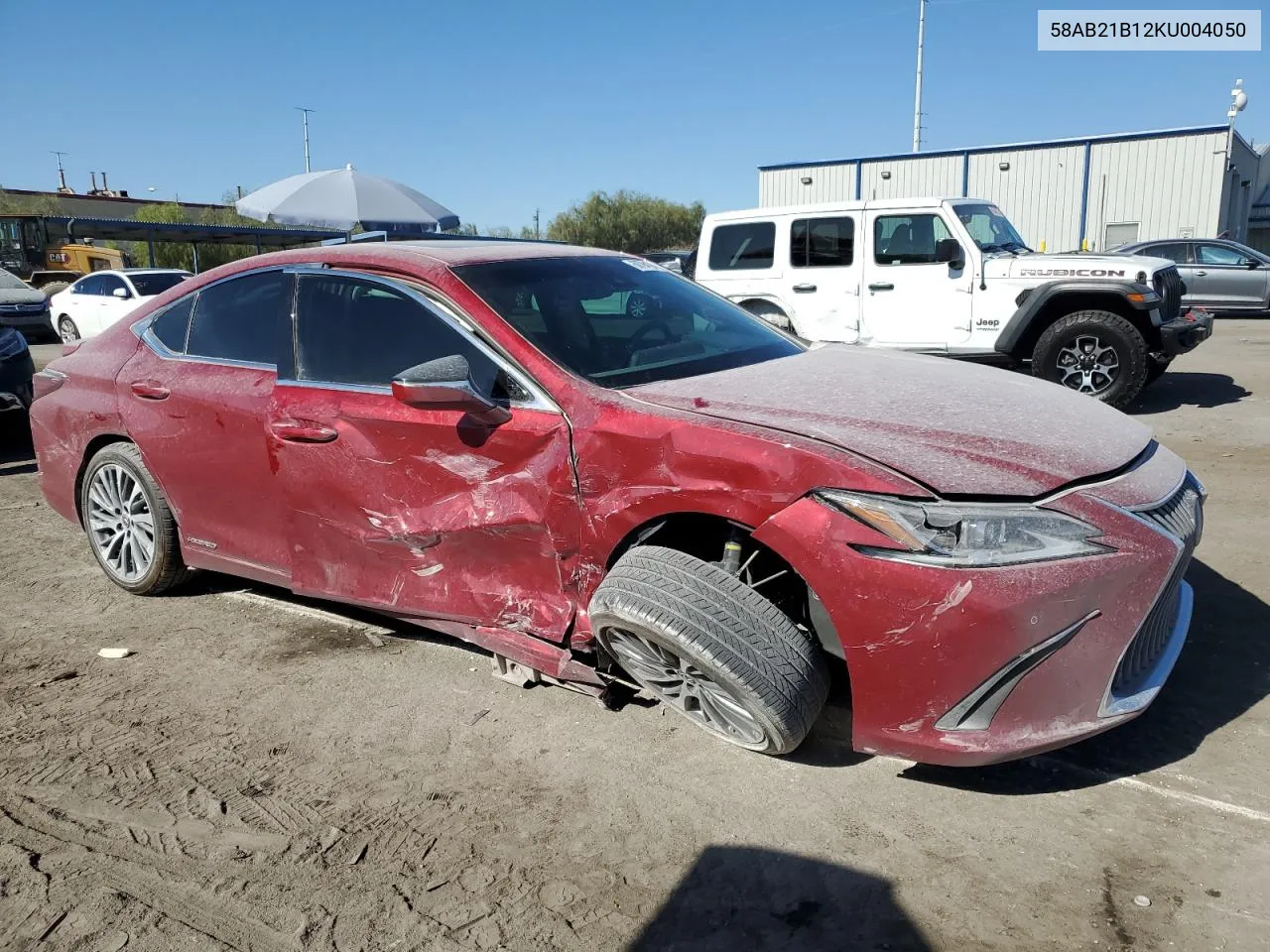 2019 Lexus Es 300H VIN: 58AB21B12KU004050 Lot: 68794194