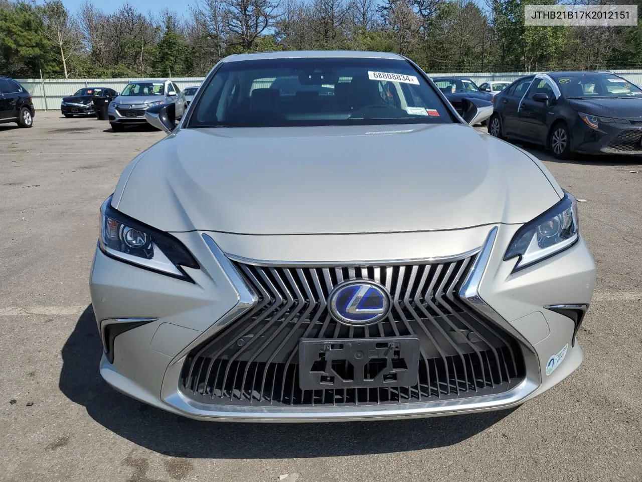 JTHB21B17K2012151 2019 Lexus Es 300H