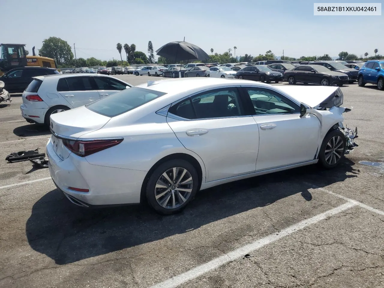 2019 Lexus Es 350 VIN: 58ABZ1B1XKU042461 Lot: 68941554