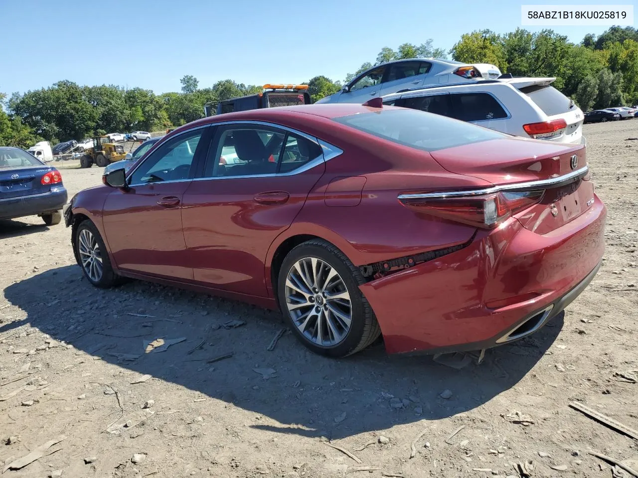 2019 Lexus Es 350 VIN: 58ABZ1B18KU025819 Lot: 68990694