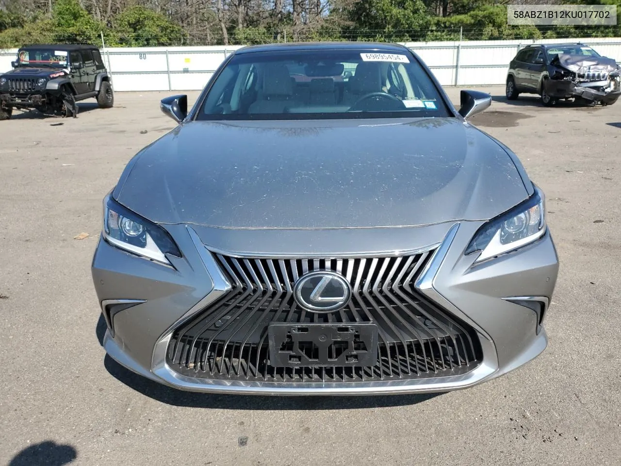 2019 Lexus Es 350 VIN: 58ABZ1B12KU017702 Lot: 69895454