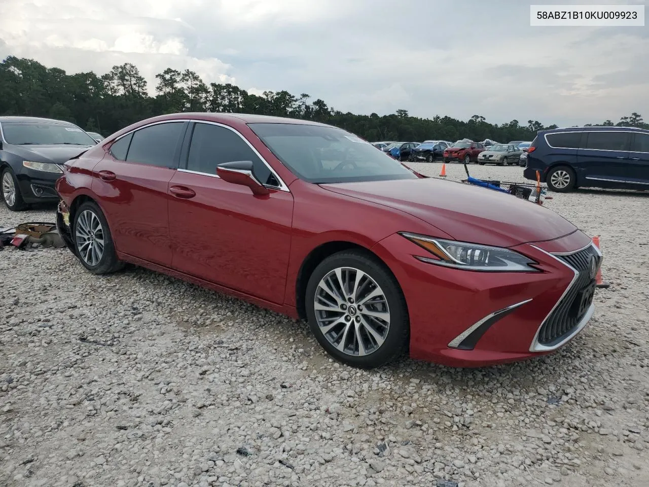 2019 Lexus Es 350 VIN: 58ABZ1B10KU009923 Lot: 70001114