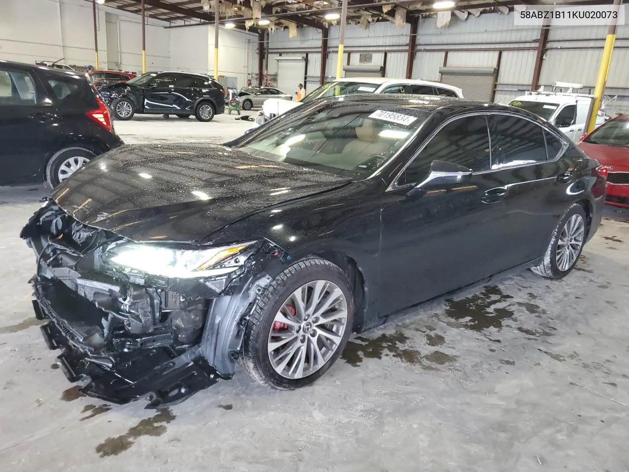 2019 Lexus Es 350 VIN: 58ABZ1B11KU020073 Lot: 70195834