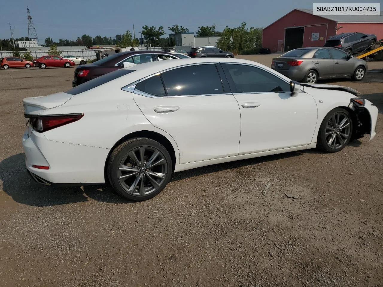 2019 Lexus Es 350 VIN: 58ABZ1B17KU004735 Lot: 70279294