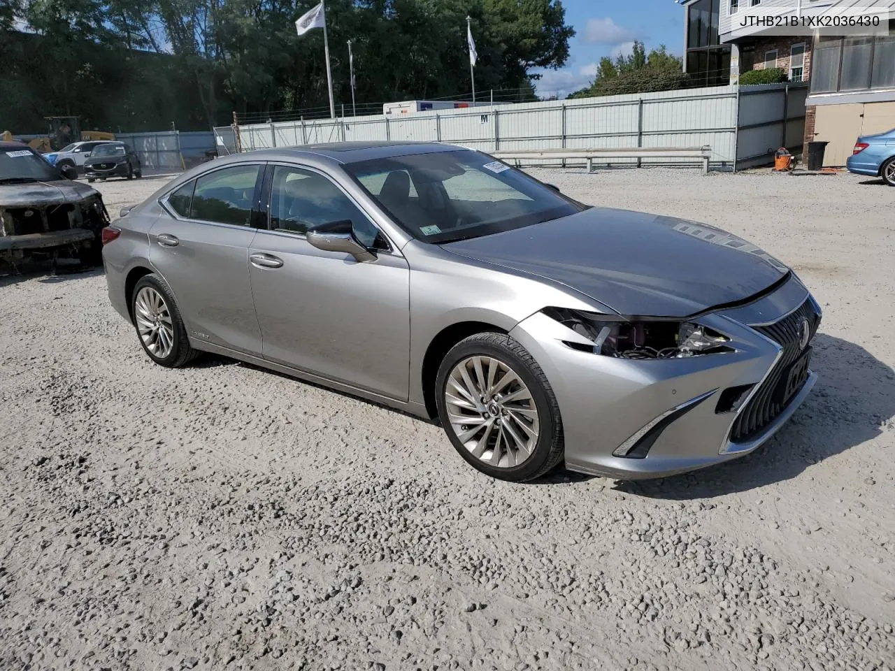 2019 Lexus Es 300H VIN: JTHB21B1XK2036430 Lot: 70593554